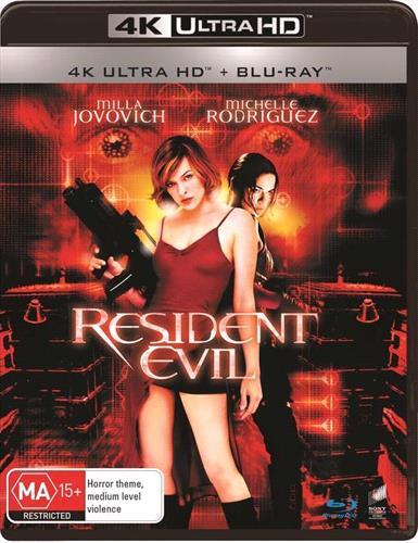 Resident Evil (2002) disc cover