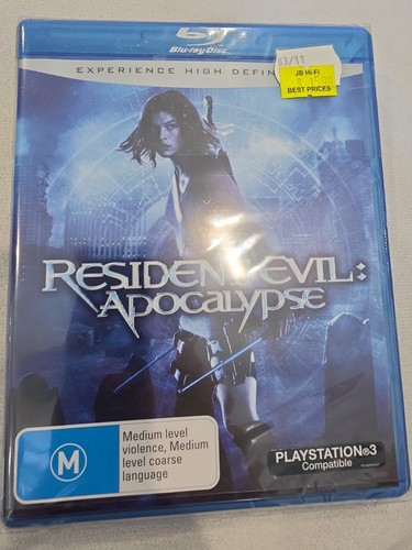 Resident Evil: Apocalypse (2004) disc cover