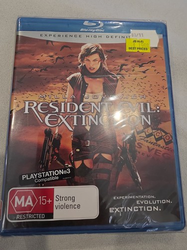Resident Evil: Extinction (2007) disc cover