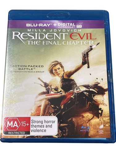Resident Evil: The Final Chapter (2016) disc cover