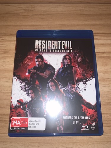 Resident Evil: Welcome to Raccoon City (2021) disc cover
