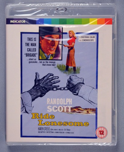Ride Lonesome (1959) disc cover