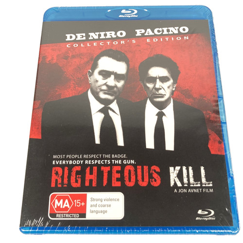 Righteous Kill (2008) disc cover