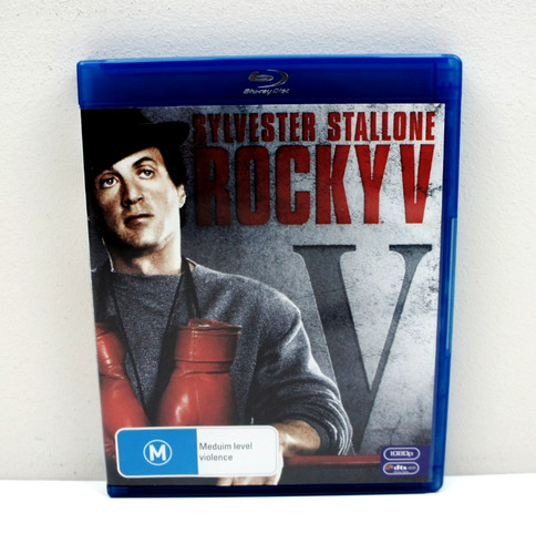 Rocky V (1990) disc cover