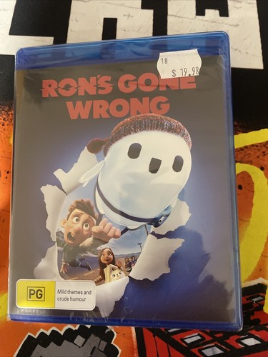 Ron's Gone Wrong (2021) disc cover