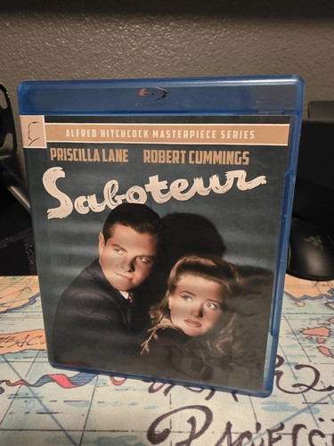 Saboteur (1942) disc cover