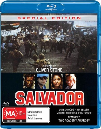 Salvador (1986) disc cover