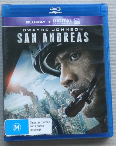 San Andreas (2015) disc cover