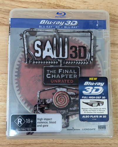 Saw 3D (2010) disc cover
