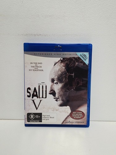 Saw V (2008) disc cover