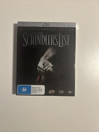 Schindler's List (1993) disc cover
