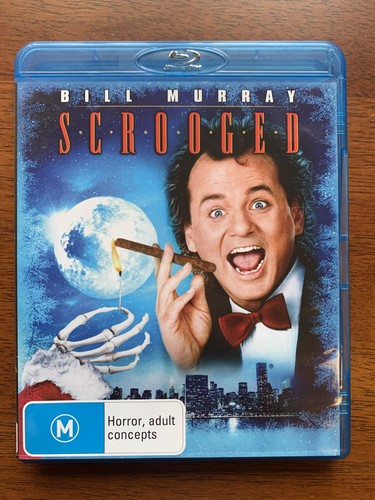 Scrooged (1988) disc cover