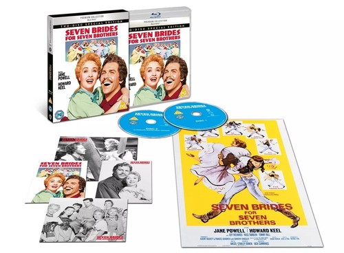 Seven Brides for Seven Brothers (1954) disc cover