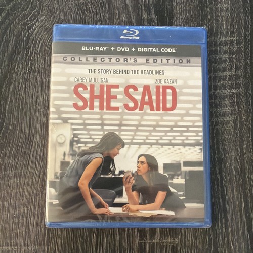 She Said (2022) disc cover