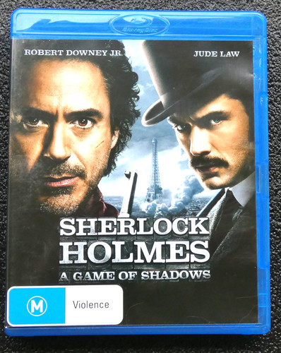Sherlock Holmes: A Game of Shadows (2011) disc cover