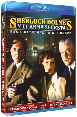 Sherlock Holmes and the Secret Weapon (1942) disc cover