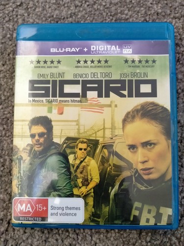 Sicario (2015) disc cover