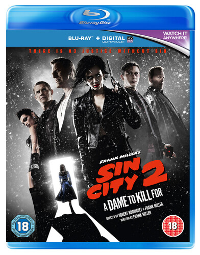 Sin City: A Dame to Kill For (2014) disc cover