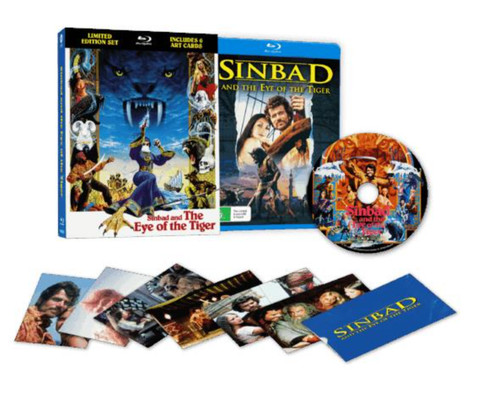 Sinbad and the Eye of the Tiger (1977) disc cover