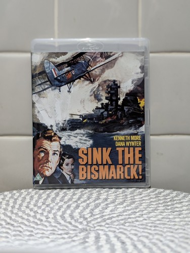 Sink the Bismarck! (1960) disc cover