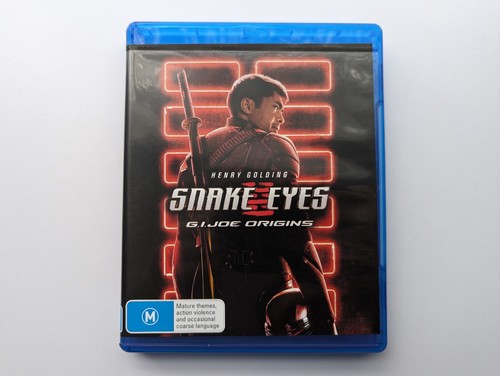 Snake Eyes: G.I. Joe Origins (2021) disc cover