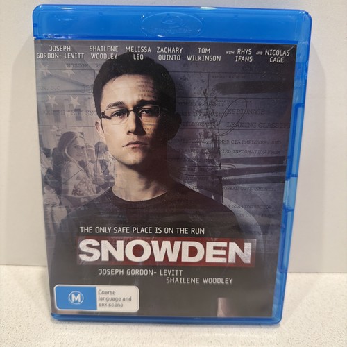Snowden (2016) disc cover