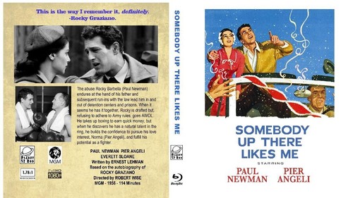 Somebody Up There Likes Me (1956) disc cover
