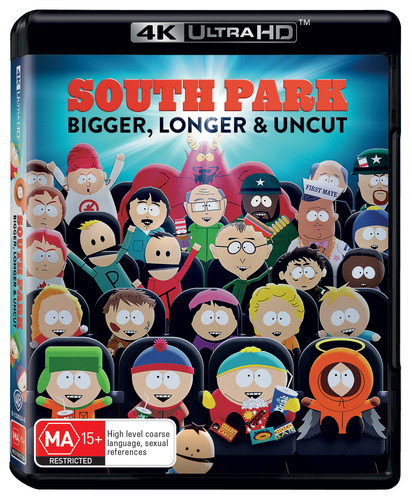 South Park: Bigger, Longer & Uncut (1999) disc cover