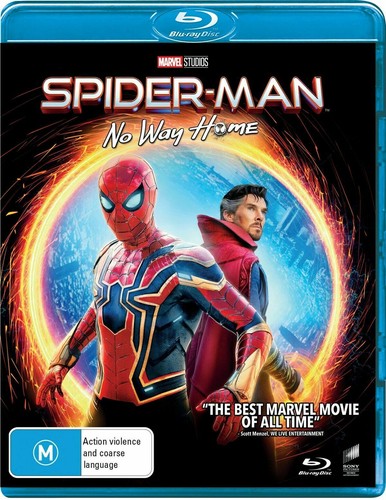 Spider-Man: No Way Home (2021) disc cover