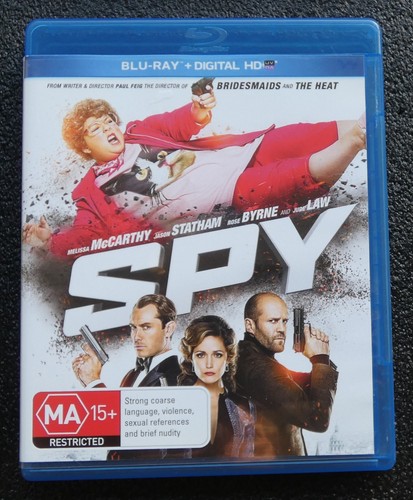 Spy (2015) disc cover