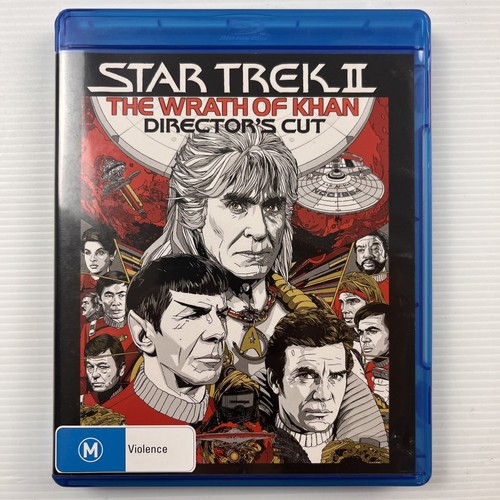Star Trek II: The Wrath of Khan (1982) disc cover
