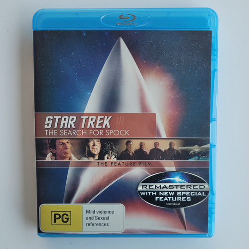 Star Trek III: The Search for Spock (1984) disc cover