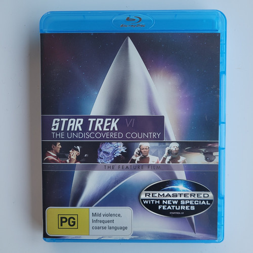 Star Trek VI: The Undiscovered Country (1991) disc cover