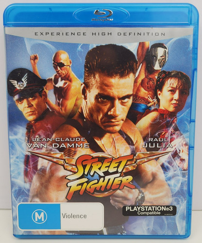 Street Fighter (1994) disc cover