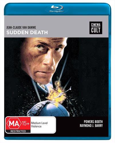 Sudden Death (1995) disc cover