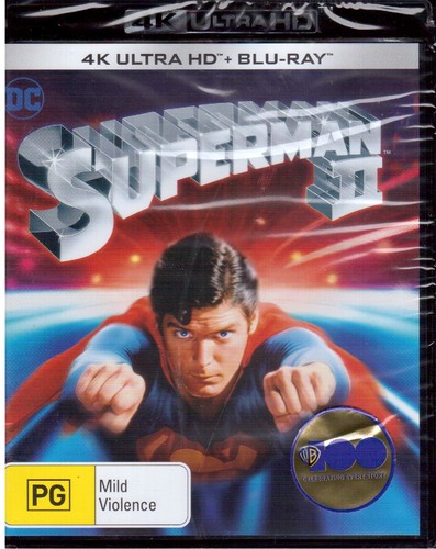Superman II (1980) disc cover