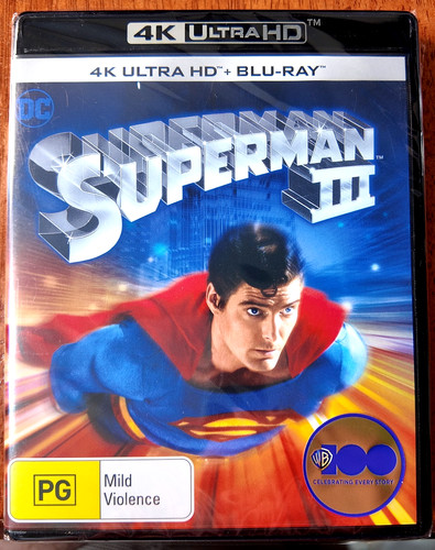 Superman III (1983) disc cover