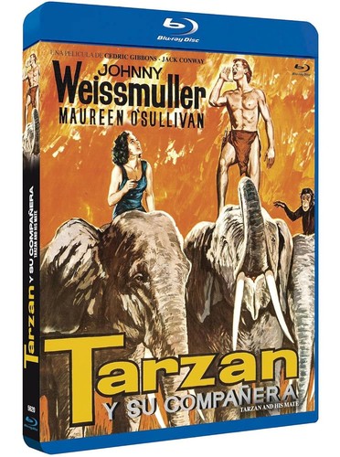 Tarzan and His Mate (1934) disc cover