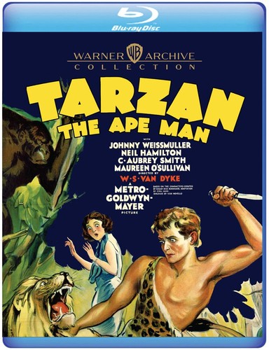Tarzan the Ape Man (1932) disc cover