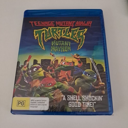 Teenage Mutant Ninja Turtles: Mutant Mayhem (2023) disc cover