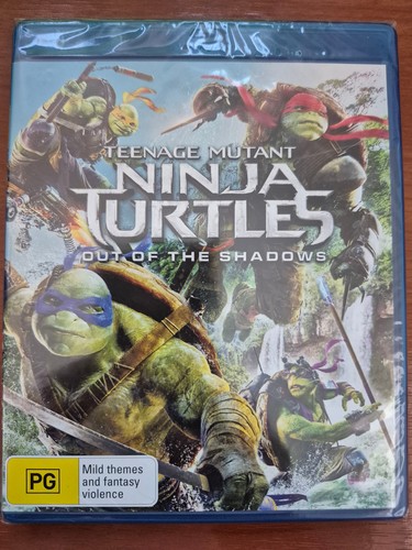 Teenage Mutant Ninja Turtles: Out of the Shadows (2016) disc cover