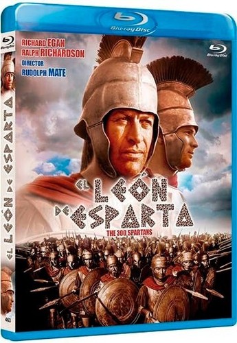 The 300 Spartans (1962) disc cover