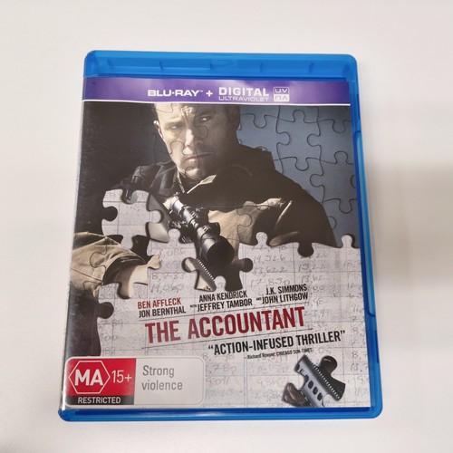 The Accountant (2016) disc cover