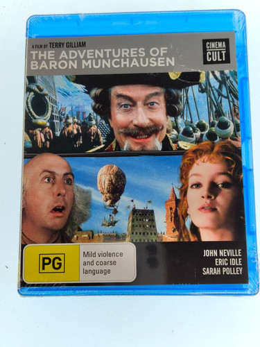 The Adventures of Baron Munchausen (1988) disc cover