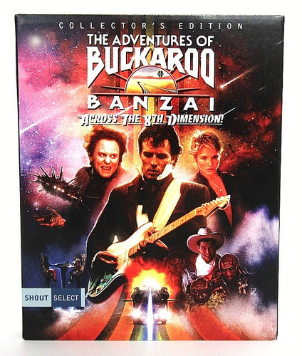 The Adventures of Buckaroo Banzai Across the 8th Dimension (1984) disc cover