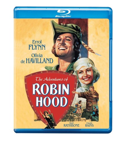 The Adventures of Robin Hood (1938) disc cover