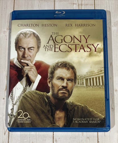 The Agony and the Ecstasy (1965) disc cover
