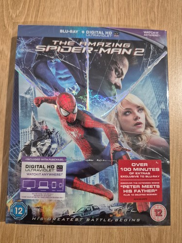 The Amazing Spider-Man 2 (2014) disc cover