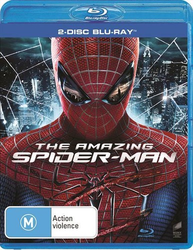 The Amazing Spider-Man (2012) disc cover