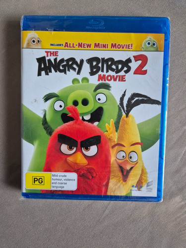 The Angry Birds Movie 2 (2019) disc cover